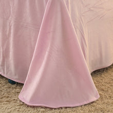 Load image into Gallery viewer, Fluffy Faux Mink &amp; Velvet Fleece Quilt Cover Set - Marble Violet