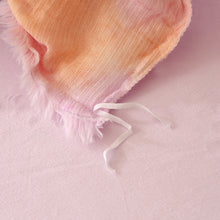 Load image into Gallery viewer, Fluffy Faux Mink &amp; Velvet Fleece Quilt Cover Set - Marble Violet