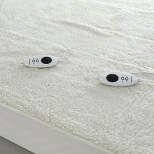 Super Warm 350gsm Fleece Top Electric Blanket