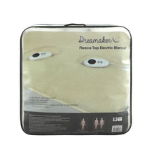 Load image into Gallery viewer, Super Warm 350gsm Fleece Top Electric Blanket