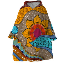 Load image into Gallery viewer, Blanket Hoodie - Aboriginal (Made to Order)