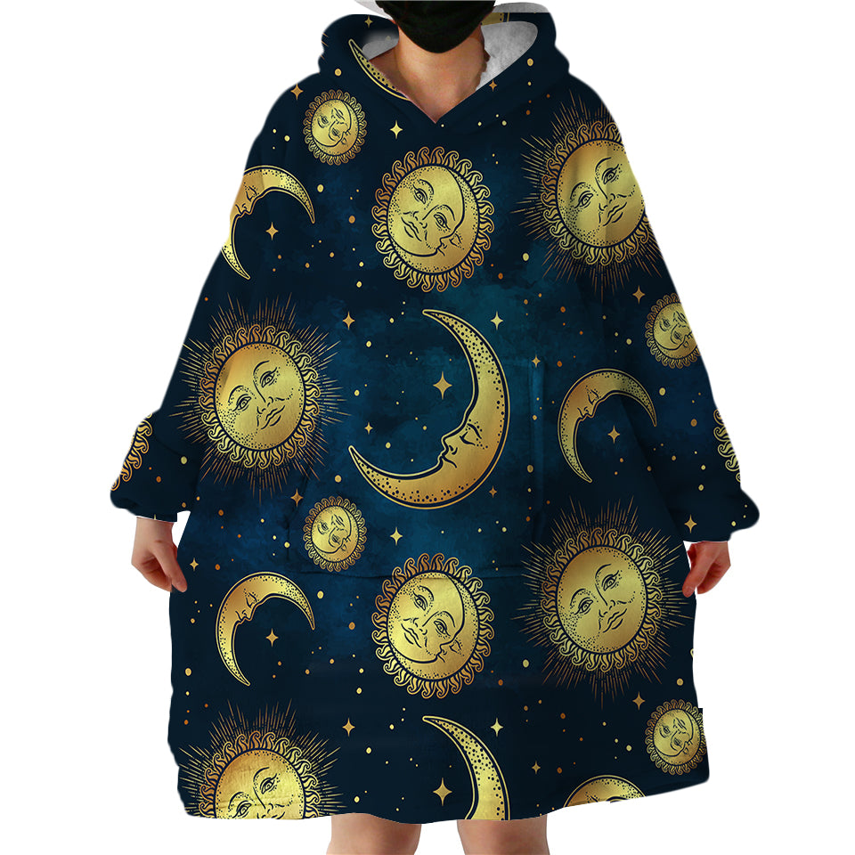 Blanket Hoodie - Bright Moon (Made to Order)
