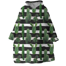Load image into Gallery viewer, Blanket Hoodie - Cactus (Made to Order)