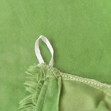 Load image into Gallery viewer, Fluffy Faux Mink &amp; Velvet Fleece Quilt Cover Set - Avocado