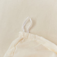 Load image into Gallery viewer, Fluffy Faux Mink &amp; Velvet Fleece Quilt Cover Set - Cream