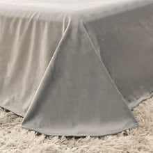 Load image into Gallery viewer, Fluffy Faux Mink &amp; Velvet Fleece Quilt Cover Set - Grey