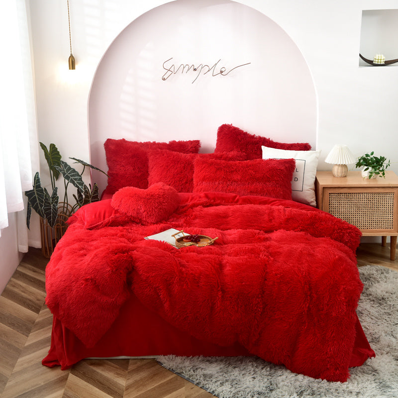 Mink quilt cover top