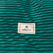 Load image into Gallery viewer, Soft Corduroy Velvet Fleece Quilt Cover Set - Emerald Grey