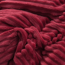 Load image into Gallery viewer, Soft Corduroy Velvet Fleece Quilt Cover Set - Grey Rose Fantasy