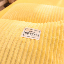 Load image into Gallery viewer, Soft Corduroy Velvet Fleece Quilt Cover Set - Yellow Mellow