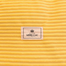 Load image into Gallery viewer, Soft Corduroy Velvet Fleece Quilt Cover Set - Yellow Mellow