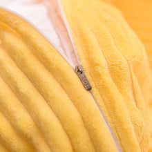 Load image into Gallery viewer, Soft Corduroy Velvet Fleece Quilt Cover Set - Yellow Mellow