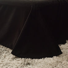 Load image into Gallery viewer, Fluffy Faux Mink &amp; Velvet Fleece Quilt Cover Set - Black