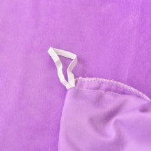 Load image into Gallery viewer, Fluffy Faux Mink &amp; Velvet Fleece Quilt Cover Set - Purple