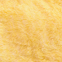 Load image into Gallery viewer, Fluffy Faux Mink &amp; Velvet Fleece Quilt Cover Set - Yellow White