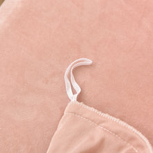Load image into Gallery viewer, Fluffy Faux Mink &amp; Velvet Fleece Quilt Cover Set - Rose Gold