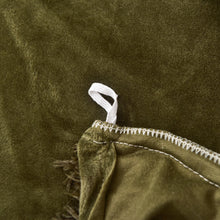 Load image into Gallery viewer, Fluffy Faux Mink &amp; Velvet Fleece Quilt Cover Set - Dark Green