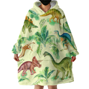 Blanket Hoodie - Dinosaur (Made to Order)