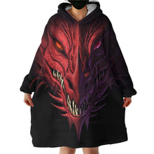 Load image into Gallery viewer, Blanket Hoodie - Dragon - Custom Size