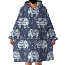 Load image into Gallery viewer, Blanket Hoodie - Elephant (Made to Order)
