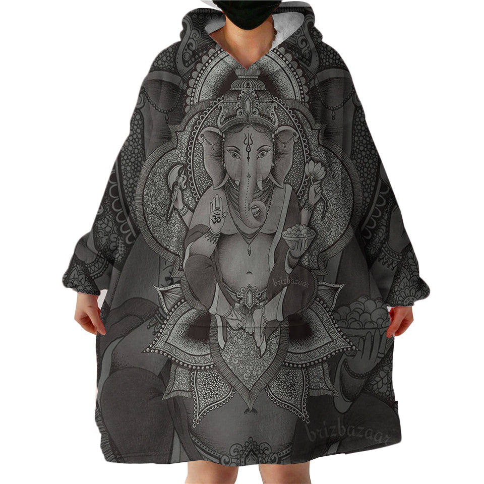 Blanket Hoodie - Ganesha