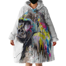 Load image into Gallery viewer, Blanket Hoodie - Gorilla (Made to Order)