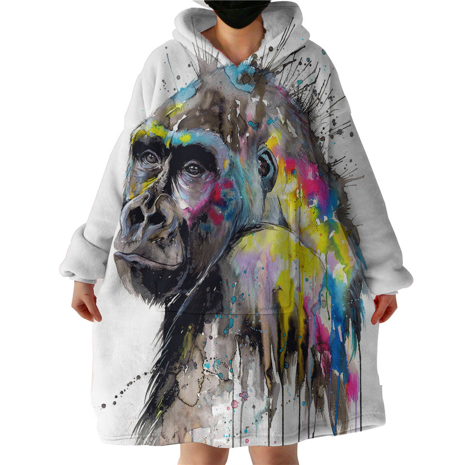 Blanket Hoodie - Gorilla