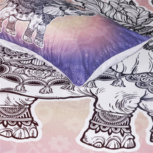 Load image into Gallery viewer, Mandala Quilt Cover Set - Elephant