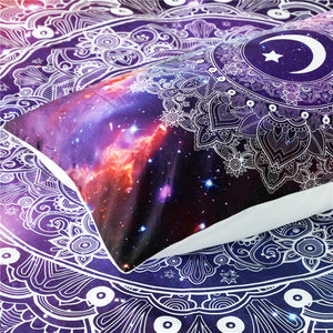 Mandala Quilt Cover Set - Moon