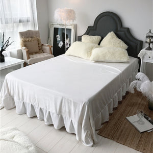 Fluffy Faux Lambswool Quilt Cover Set - Cream