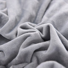 Load image into Gallery viewer, Velvet Fleece Quilt Cover Set - Grey