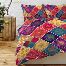 Load image into Gallery viewer, Mandala Quilt Cover Set - Morocco