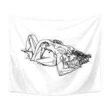 Load image into Gallery viewer, Line Draw Wall Tapestry