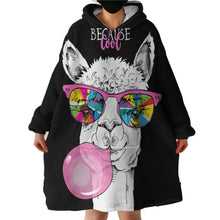 Load image into Gallery viewer, Blanket Hoodie - Llama (Made to Order)