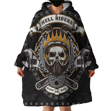 Blanket Hoodie - Hell Riders (Made to Order)