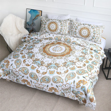 Mandala Quilt Cover Set - Sunshine of Love