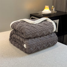 Load image into Gallery viewer, Pineapple Fleece Blanket - Charcoal