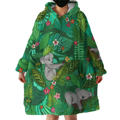Blanket Hoodie - Koala Forrest  (Made to Order)