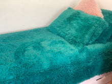 Load image into Gallery viewer, Fluffy Quilt Cover Set - Dark Purple