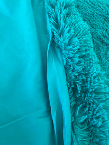 Fluffy Quilt Cover Set - Dark Purple