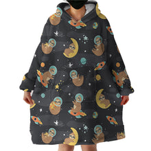 Load image into Gallery viewer, Blanket Hoodie - In space