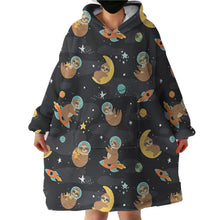Load image into Gallery viewer, Blanket Hoodie - In space (Made to Order)