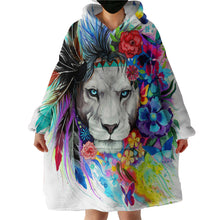 Load image into Gallery viewer, Blanket Hoodie - Lion (Made to Order)