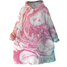 Load image into Gallery viewer, Blanket Hoodie - Marble Pink