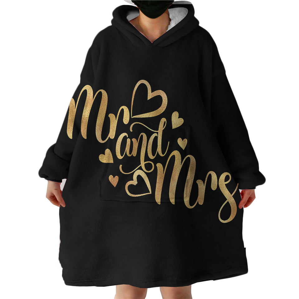 Blanket Hoodie - Mr and Mrs (Made to Order)