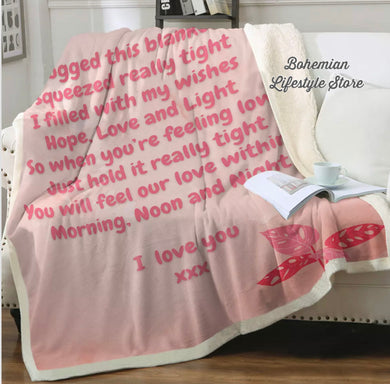 Customised Nanna Throw Blanket