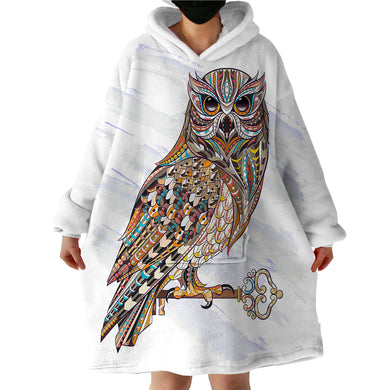 Blanket Hoodie - Owl