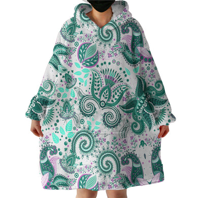 Blanket Hoodie - Paisley