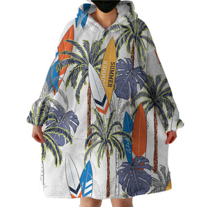 Blanket Hoodie - Palm Surf (Made to Order)