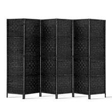 Load image into Gallery viewer, 6 Panel Room Divider - Black
